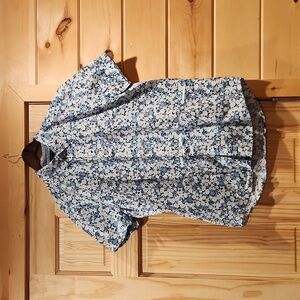 tommy hilfiger|short sleeve button down|extra large